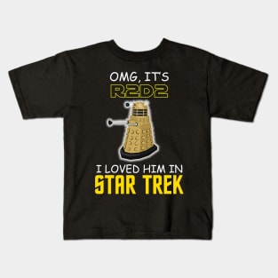 OMG, It's R-TWO-D-TWO Kids T-Shirt